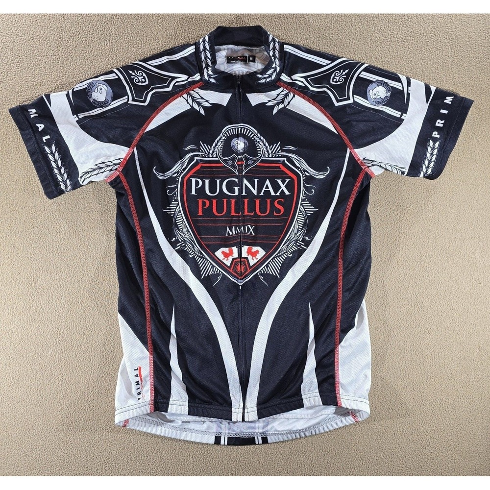 Primal Wear Pugnax Pullus Cycling Jersey Fighting Chickens Cycling Shirt M